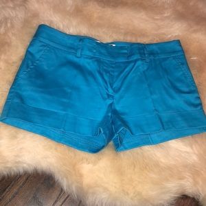 Teal shorts